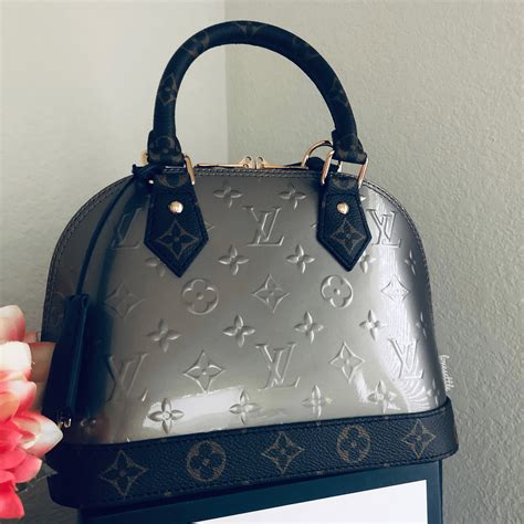 lv vernis alma bb|louis vuitton alma mini.